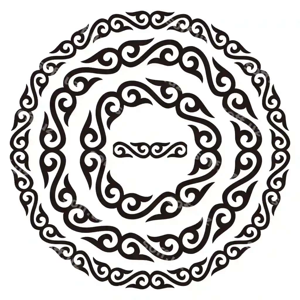 Qozog' bezemlar | Kazakh ornaments 2