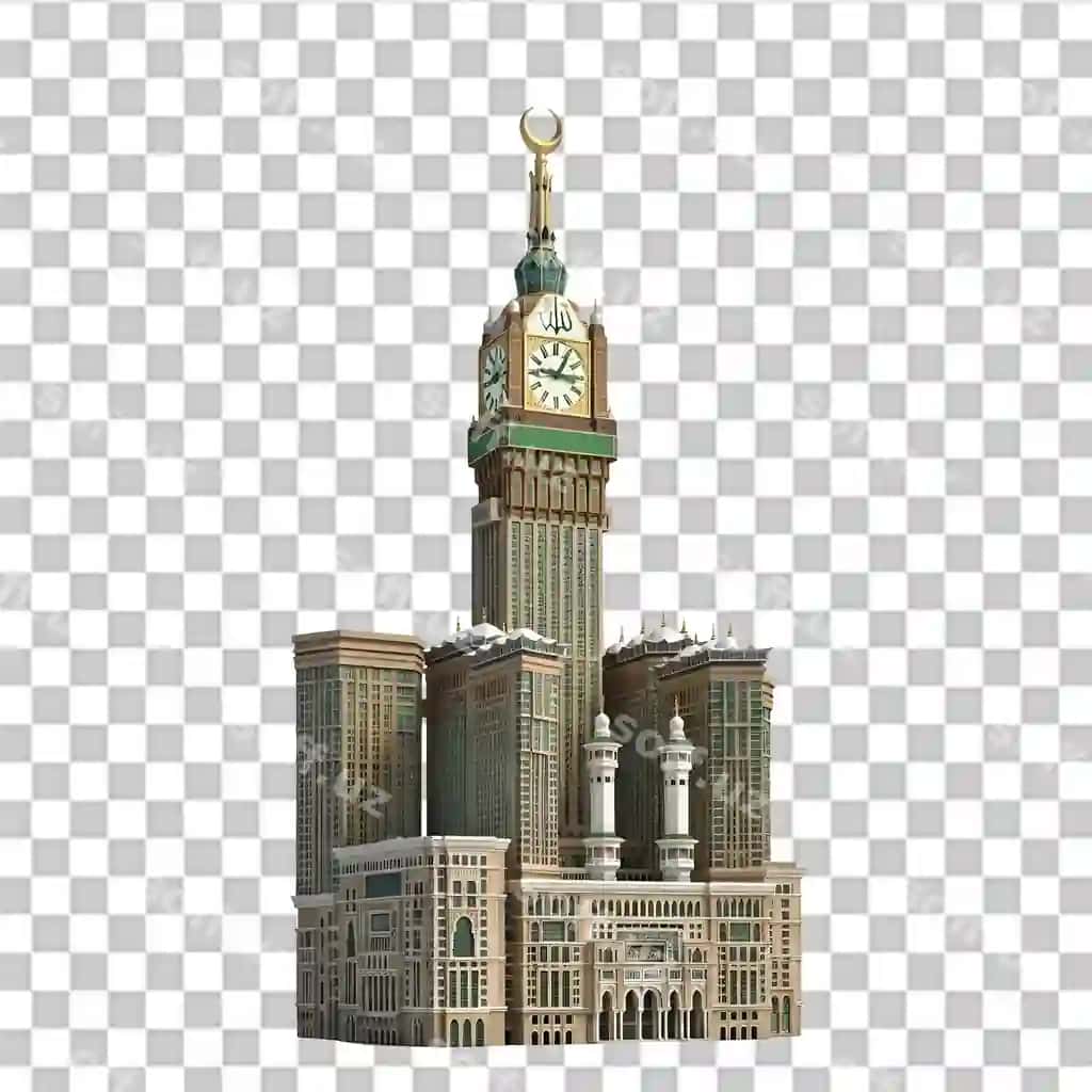 Abraj al-Bait soat minorasi kompleks Mekka, Saudi Arabiya | Abraj al bait clock tower complex mecca saudi arabia 2