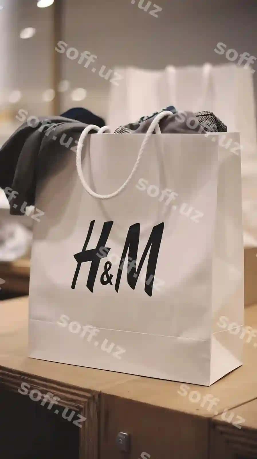 Oq xarid sumka | White shopping bag