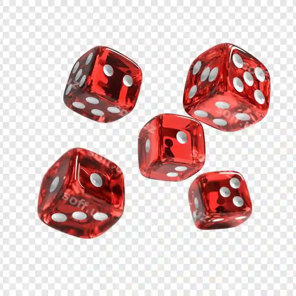 Qizil tuxmoq aroqiq tushmoqda | Red dice falling 2