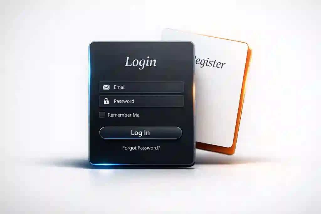 Web dizayn | Login va Registration