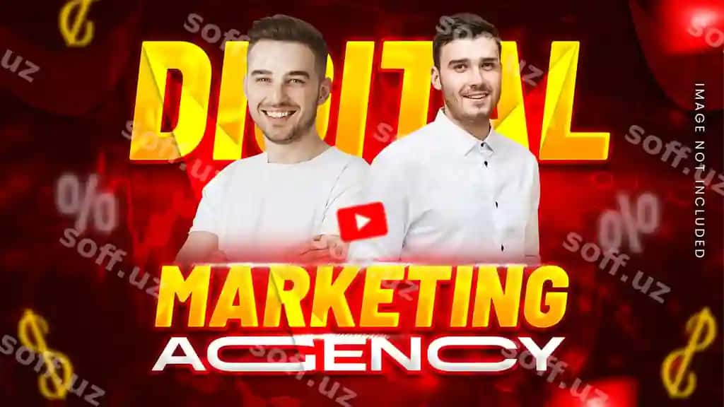 Youtube video miniatura dizayn orqa fon biznes video | Youtube video thumbnail design background business video 2