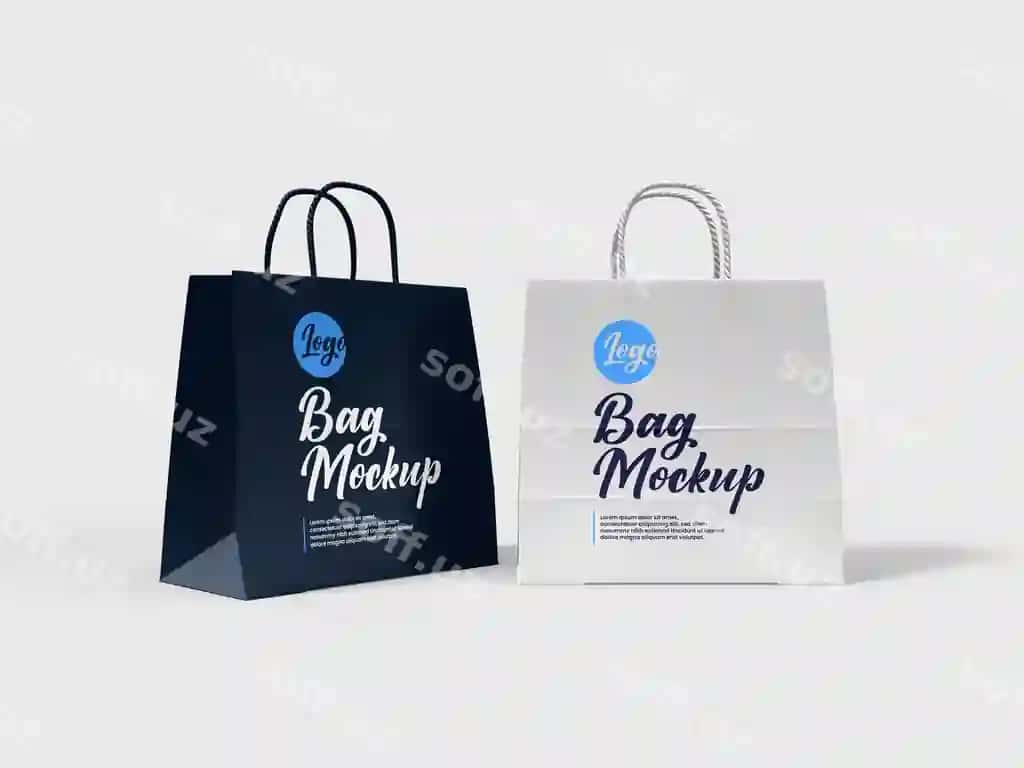 Do‘kon sumkalasi mockup | Shopping bag mockup