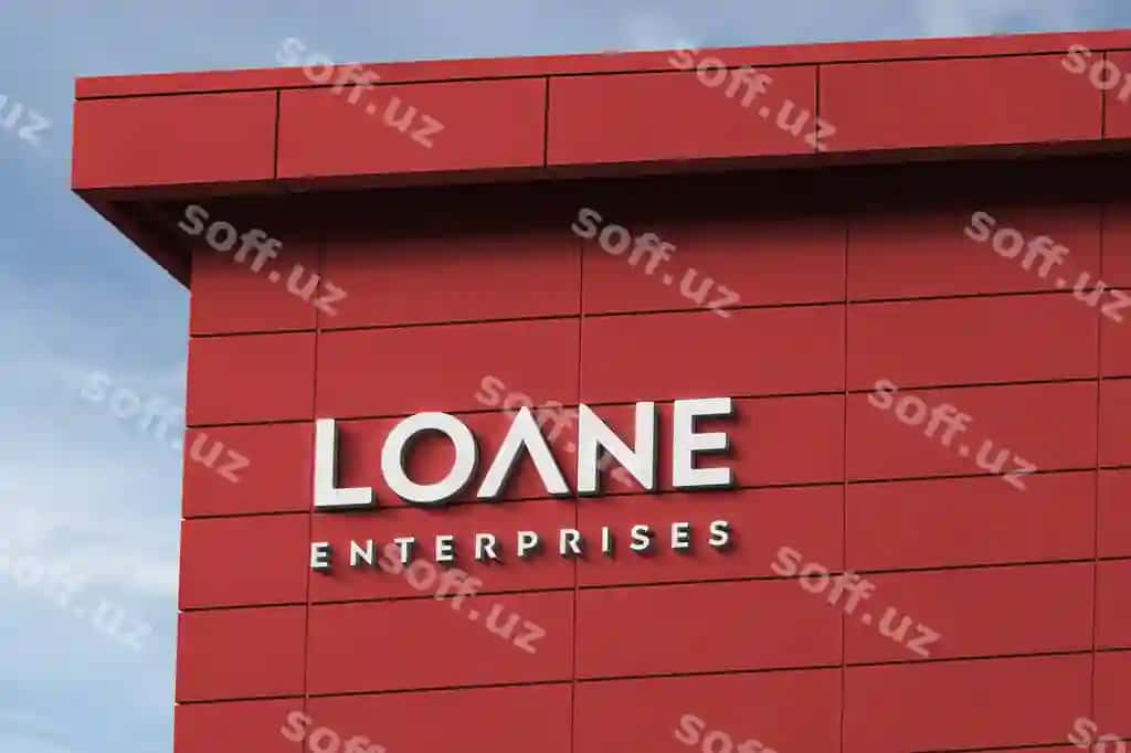Logotip namuna belgi qizil bino kompaniyasi | Logo mockup sign red building enterprise