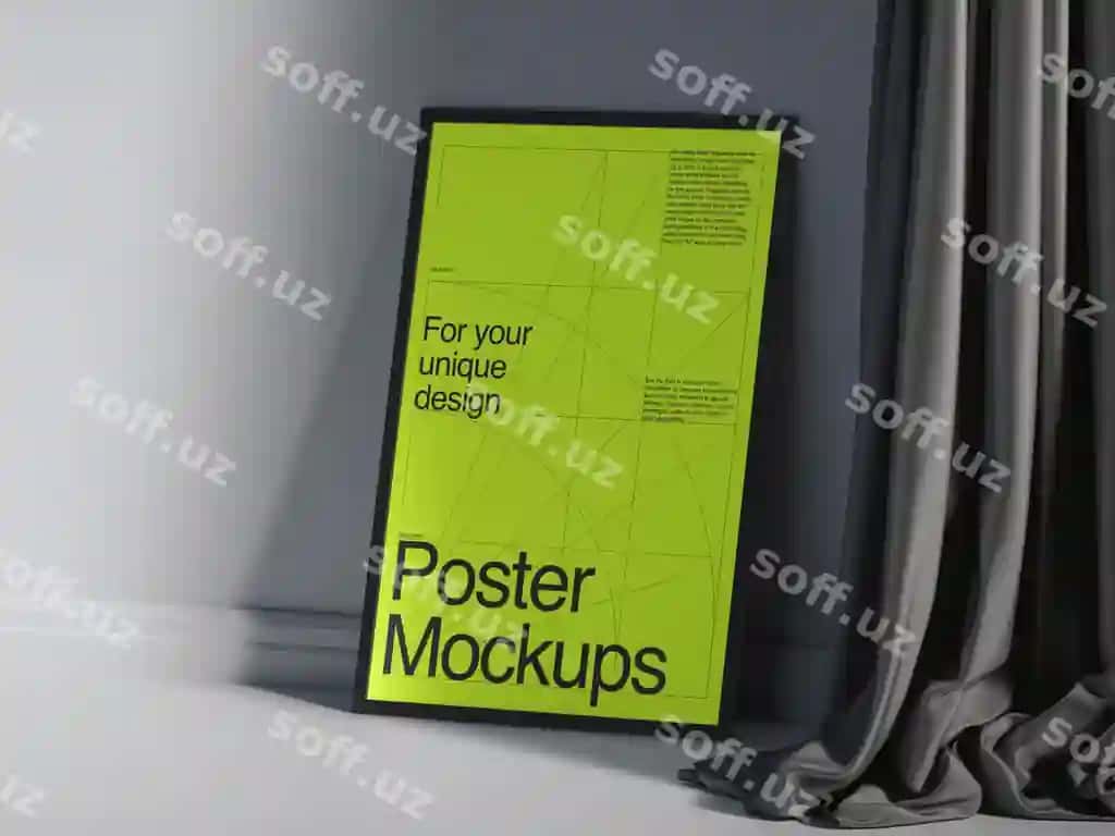 Posteri mockup flyer mockup | Poster mockup flyer mockup