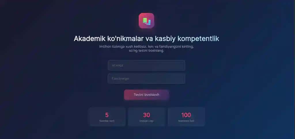 Akademik ko'nikmalar va kasbiy kompetentlik 2