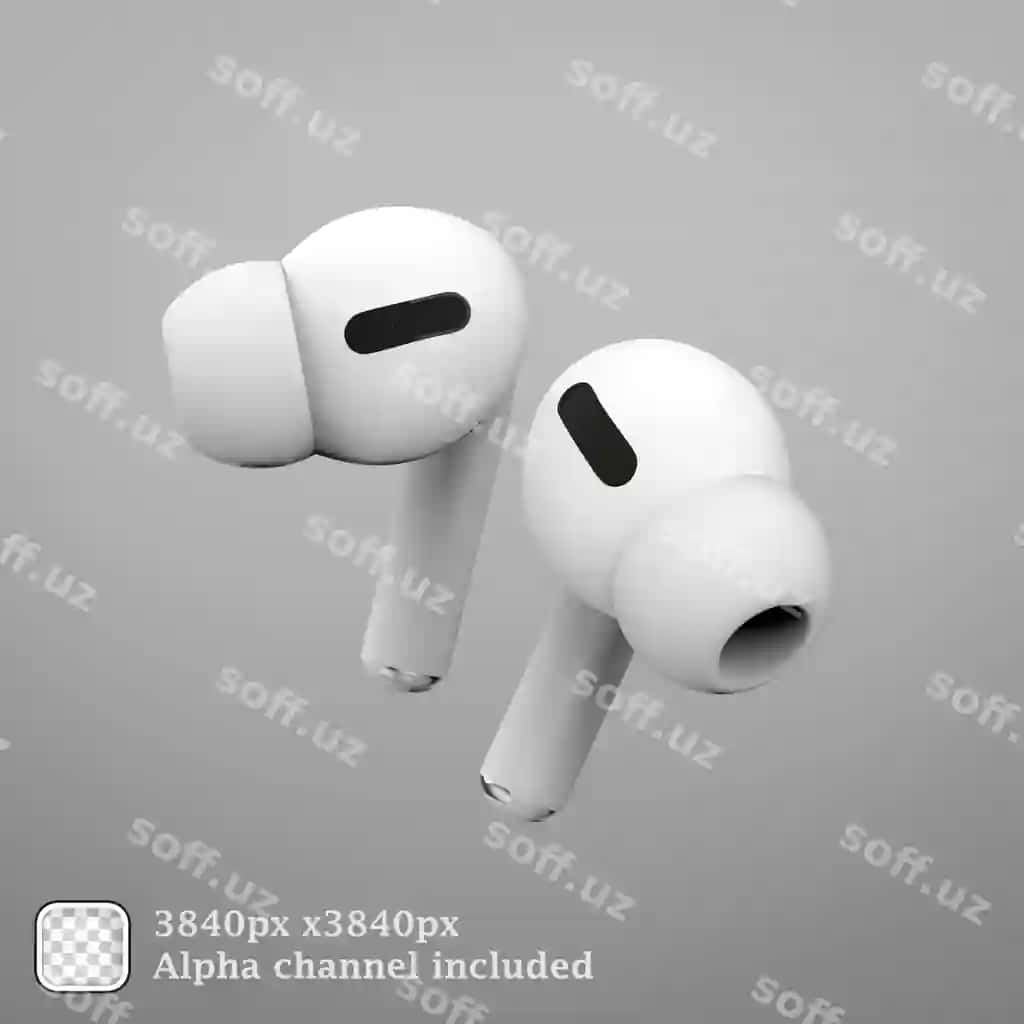 Bluetooth quloqchinlar airpods uch oʻlchovli render illustratsiyasi | Bluetooth earphones airpods 3d rendering illustration