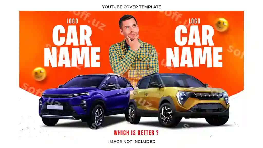 YouTube qop shablon dizayni | You tube cover template design
