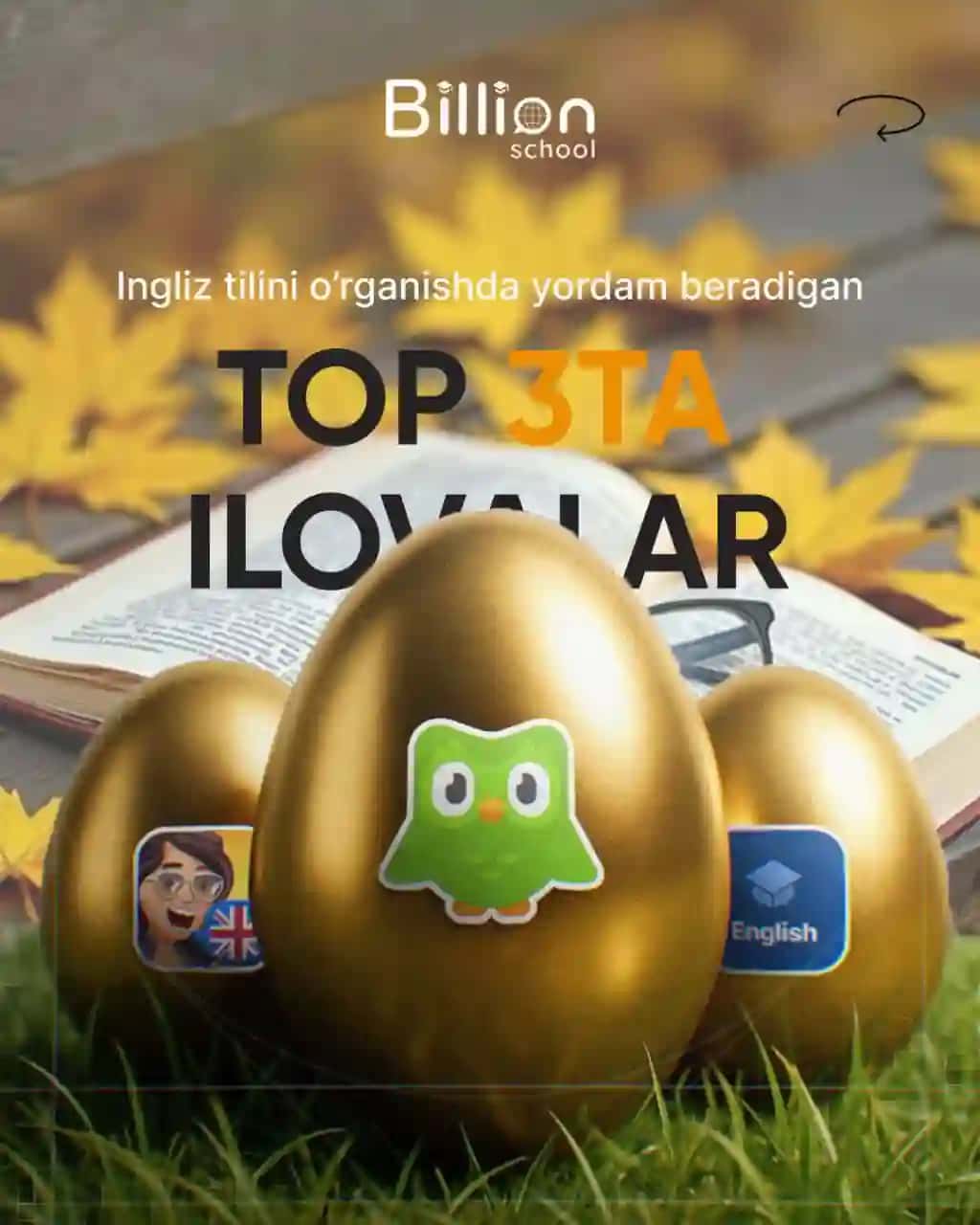 Ingliz tili uchun karusel post