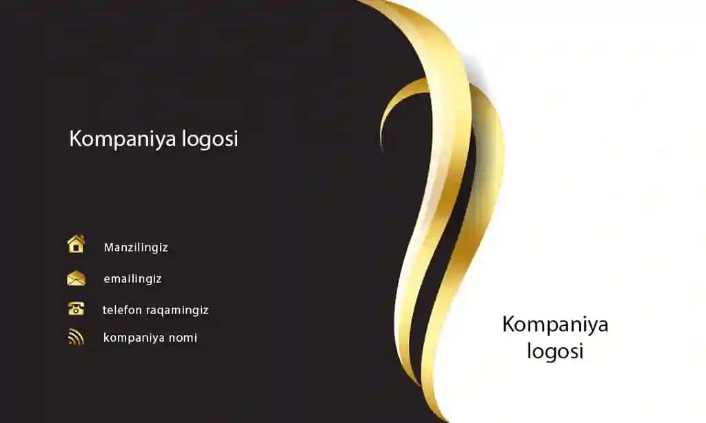 Vizitka dizayn