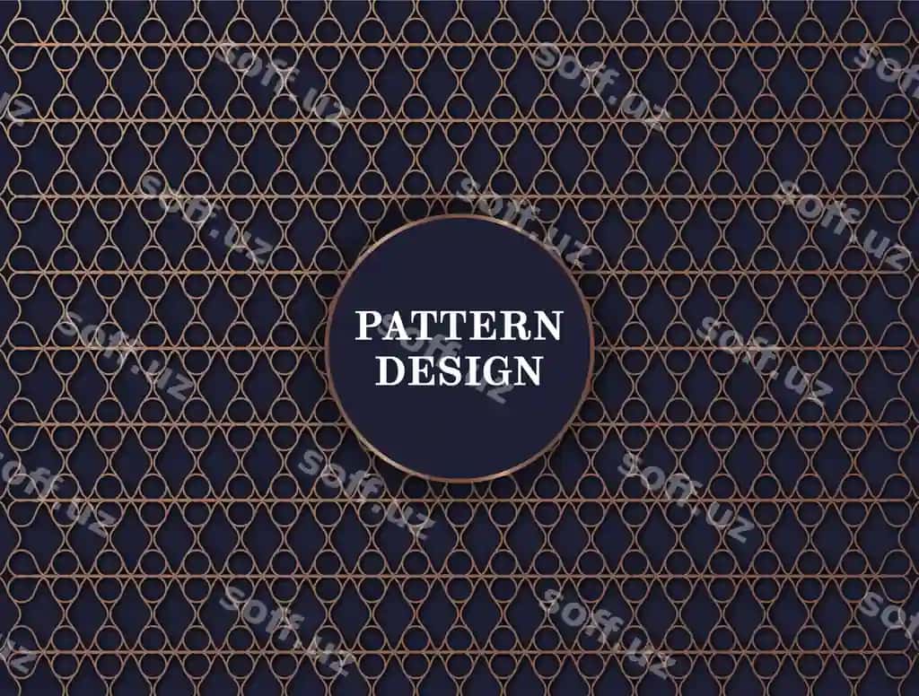 Oddiy shablon fonda tafsilotlari | Simple pattern background template 2