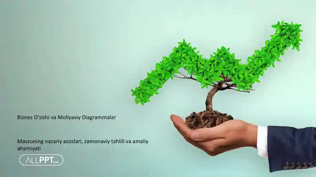 Biznes O'sishi va Moliyaviy Diagrammalar Taqdimoti (48 Slayd)