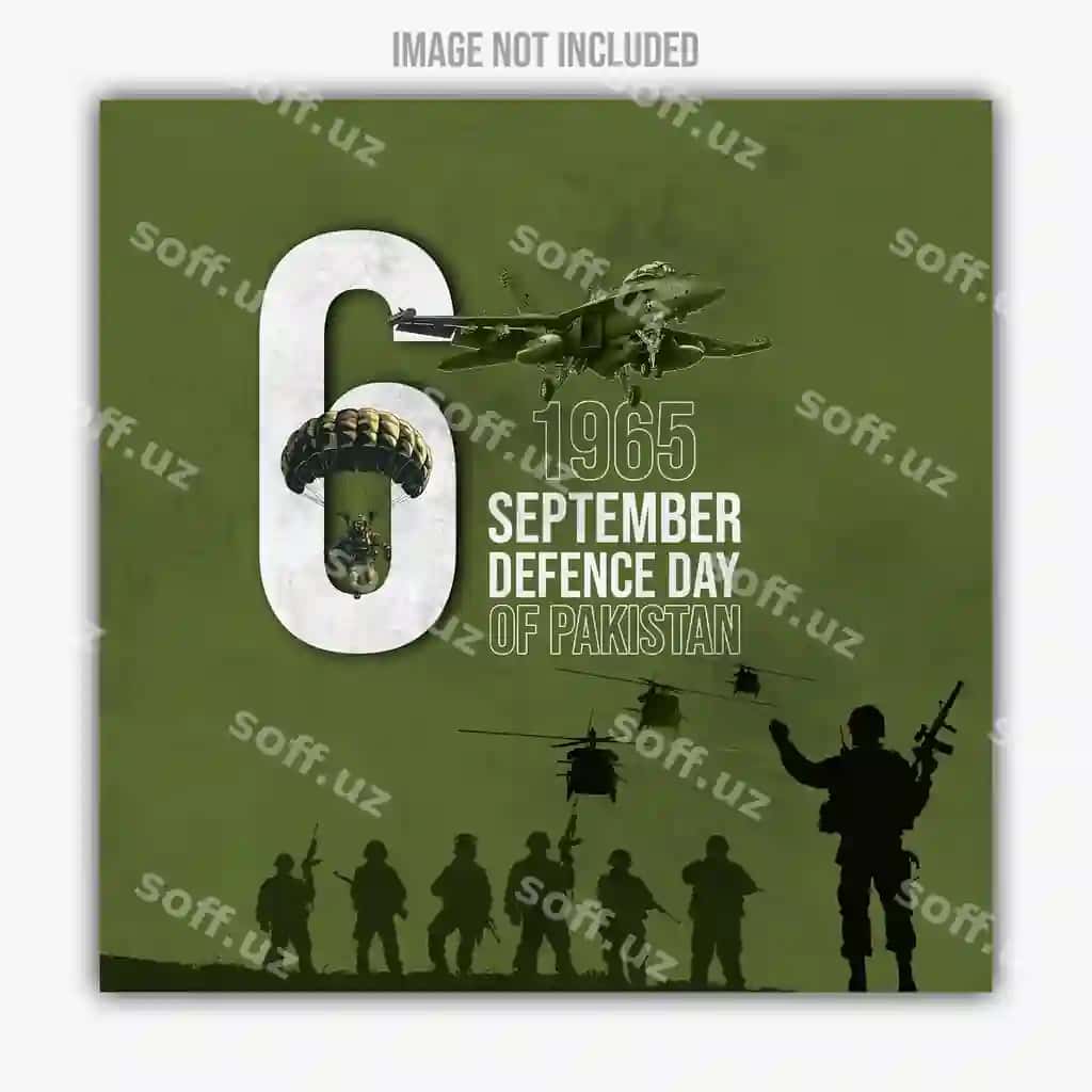 PSD 6-sentabr Defiansiya kun Pakistan | Psd 6 september defiance day pakistan