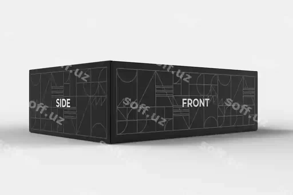 Paket qutisi mockup | Packaging box mockup