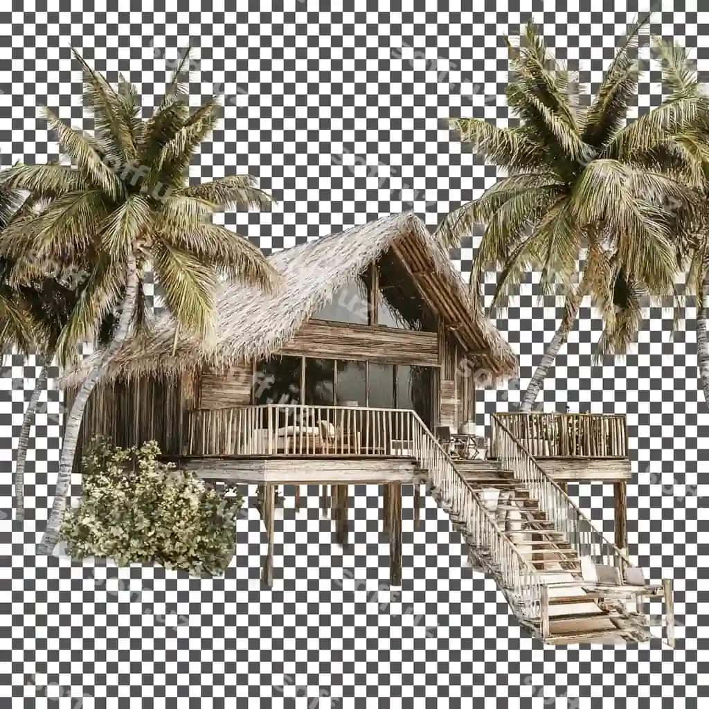 Ajoyib brendo mehmonxonasi izolyatsiya qilingan shaffof fon | Magnificent brando hotel isolated transparent background