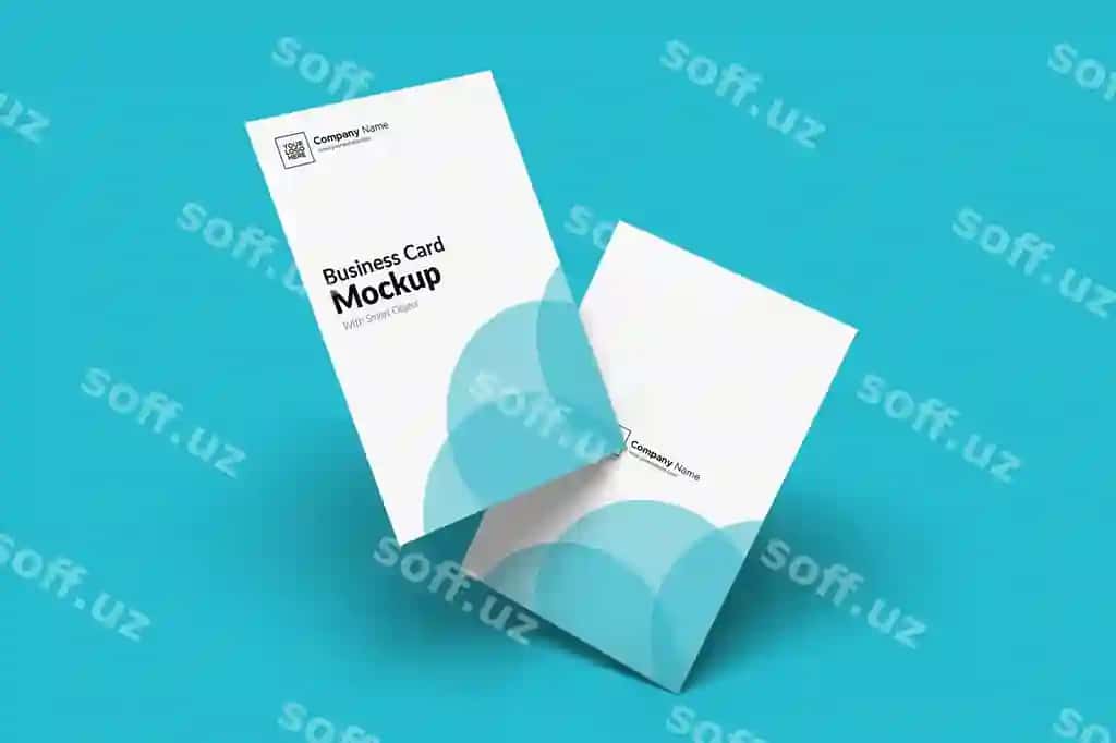 Biznes vizitka mockup | Business card mockup