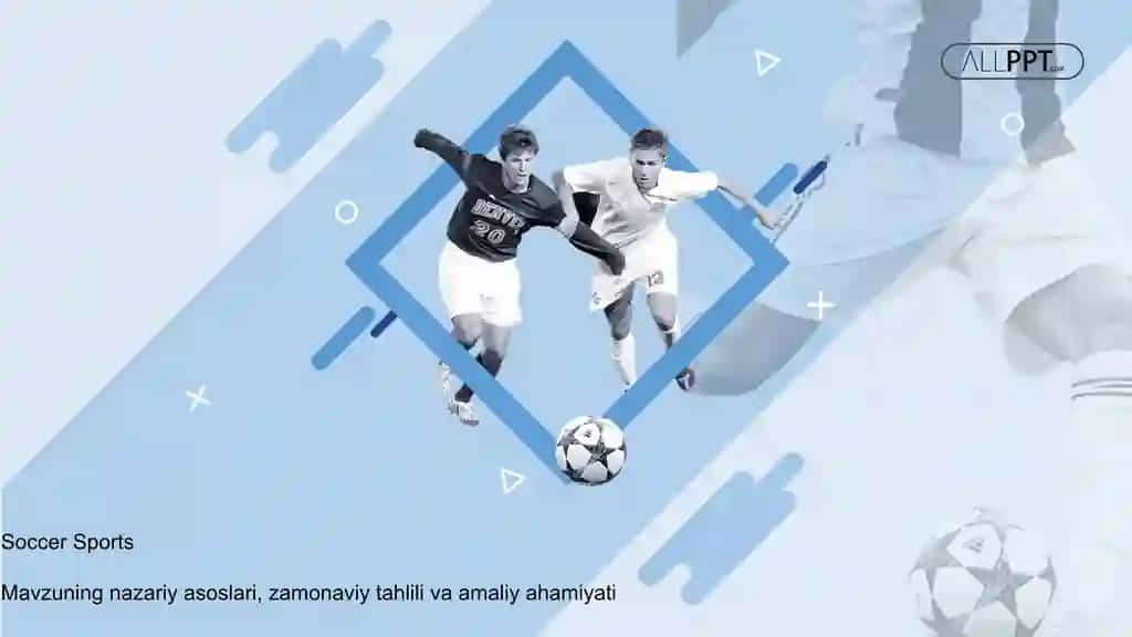 Soccer Sports Taqdimoti (48 Slayd)