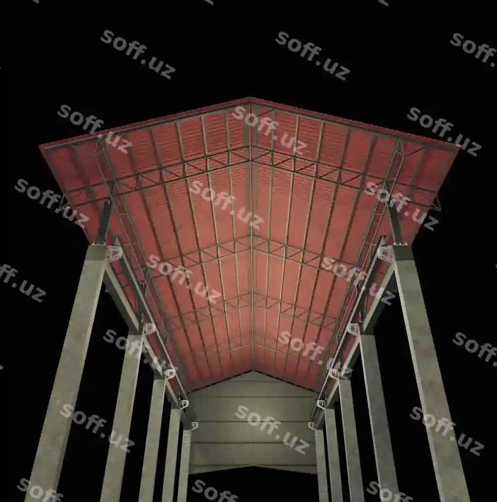 3D illustratsiya binosi loyihasi | 3d illustration building project
