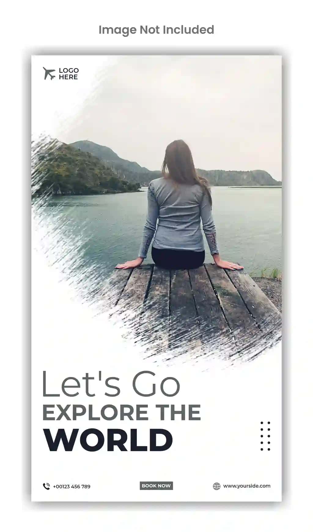Sayohat ijtimoiy media instagram hikoya shablon dizayni | Travel social media instagram story template design