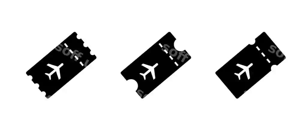 Samolyot chiptozonasi chipta vektor ikon samolyot chiptozonasi chipta ramz web dizayni | Plane board ticket vector icon plane board ticket symbol web design 2