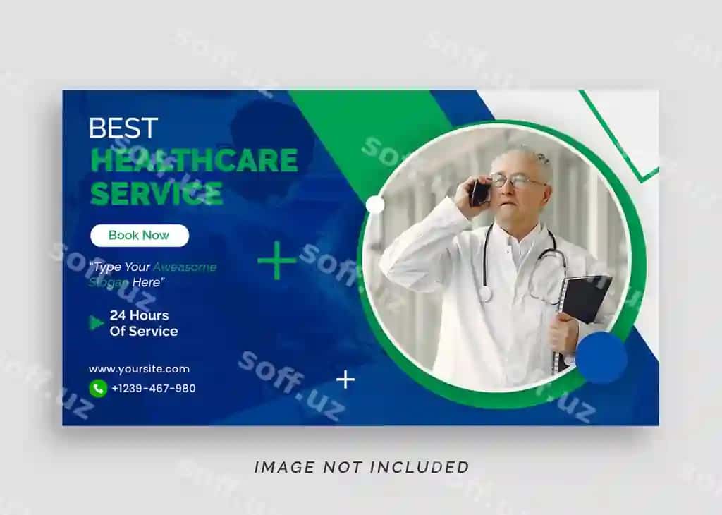 Professional stomatolog sog'liqni saqlash tibbiy ijtimoiy tarmoqlar post shabloni | Professional dentist health care medical social media post template