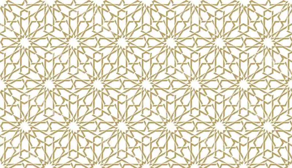 Bofsiz geometric naqsh haqiqiy Arab stili | Seamless geometric pattern authentic arabian style