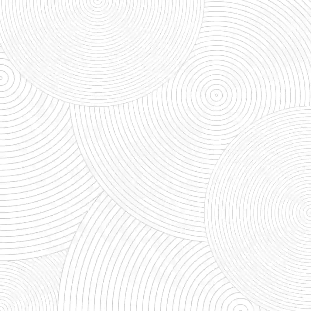 Abstrakt orqa fonda doira chiziqlari bilan bitta rangdagi vektor naqsh | Abstract background with circles lines monochrome vector pattern