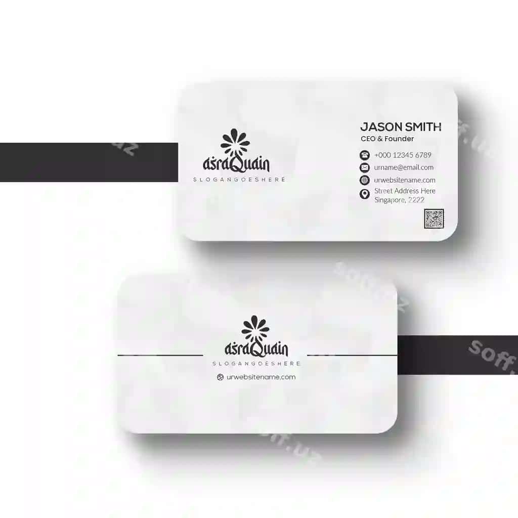 Biznes vizitka dizayn shabloni | Business card design template 2