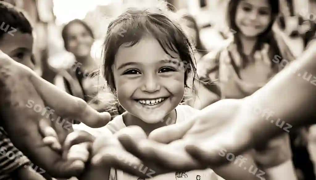 Kichik qiz oq ko'ylak kiygan, uning ko'ylagida "Men uchman" yozilgan. | Little girl with white shirt that says im it