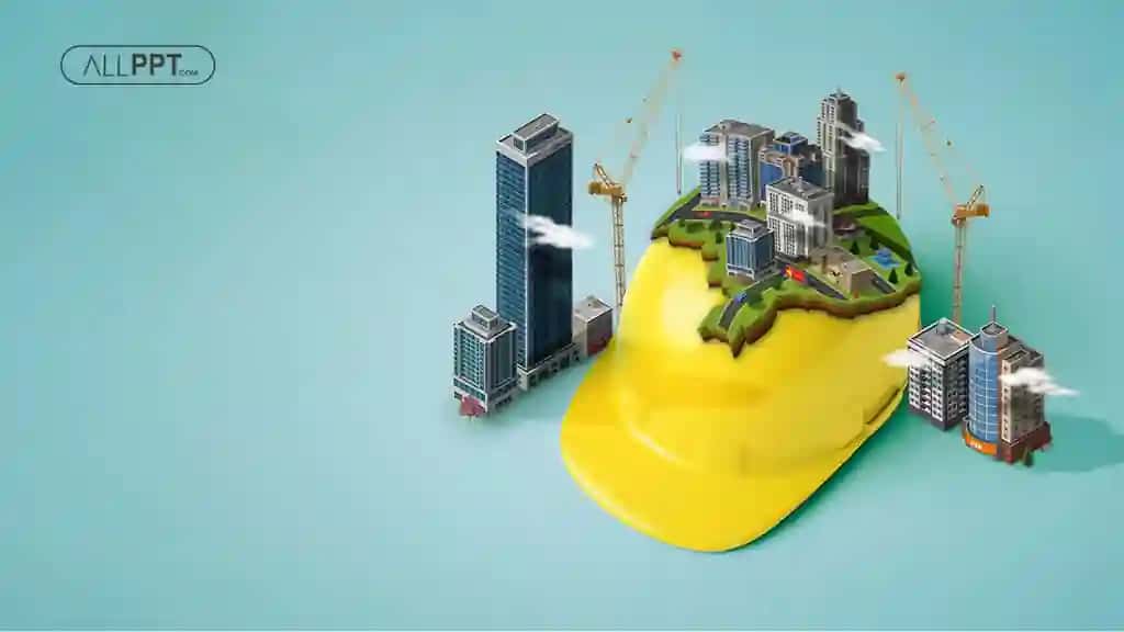 Construction Helmet City Taqdimoti (48 Slayd)