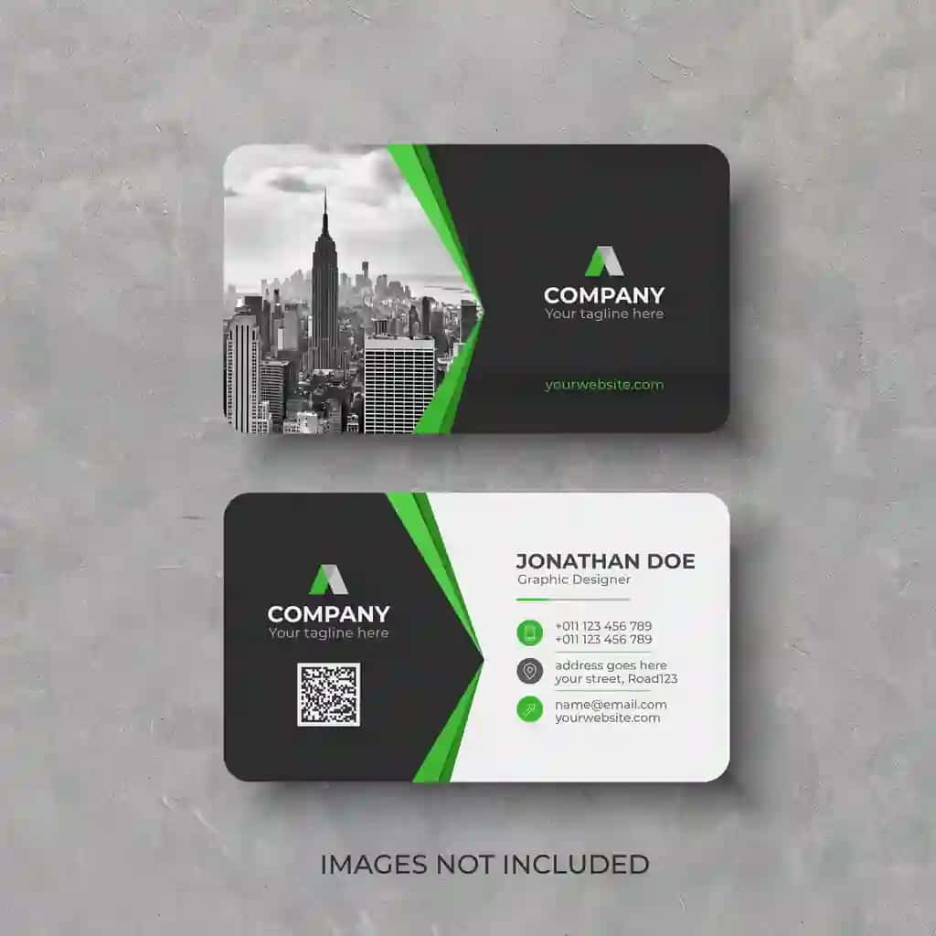 Zamonaviy biznes karta dizayn shabloni | Modern business card design template