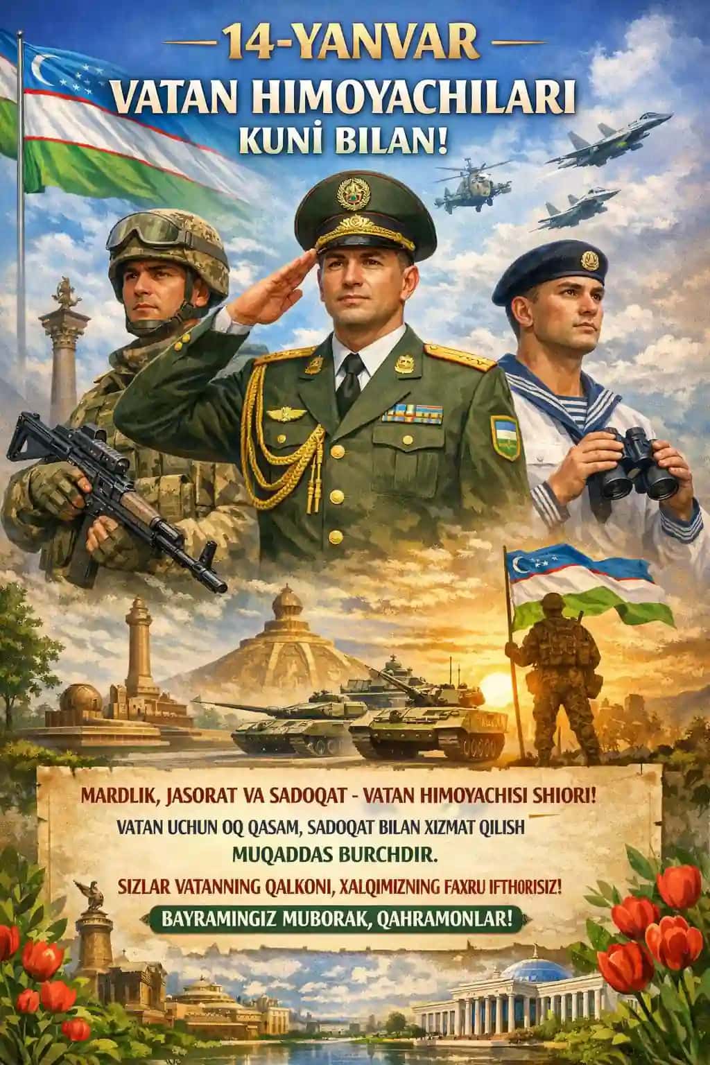 14-yanvar vatan himoyachilari kuni