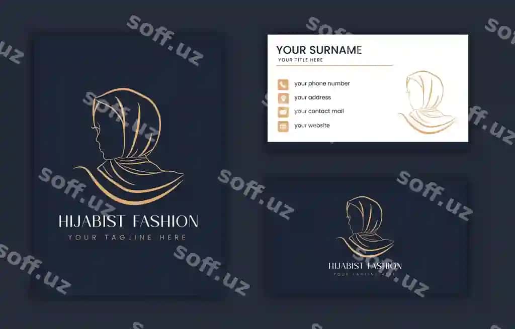 Ayollar uchun logo shabloni | Feminine logo templet
