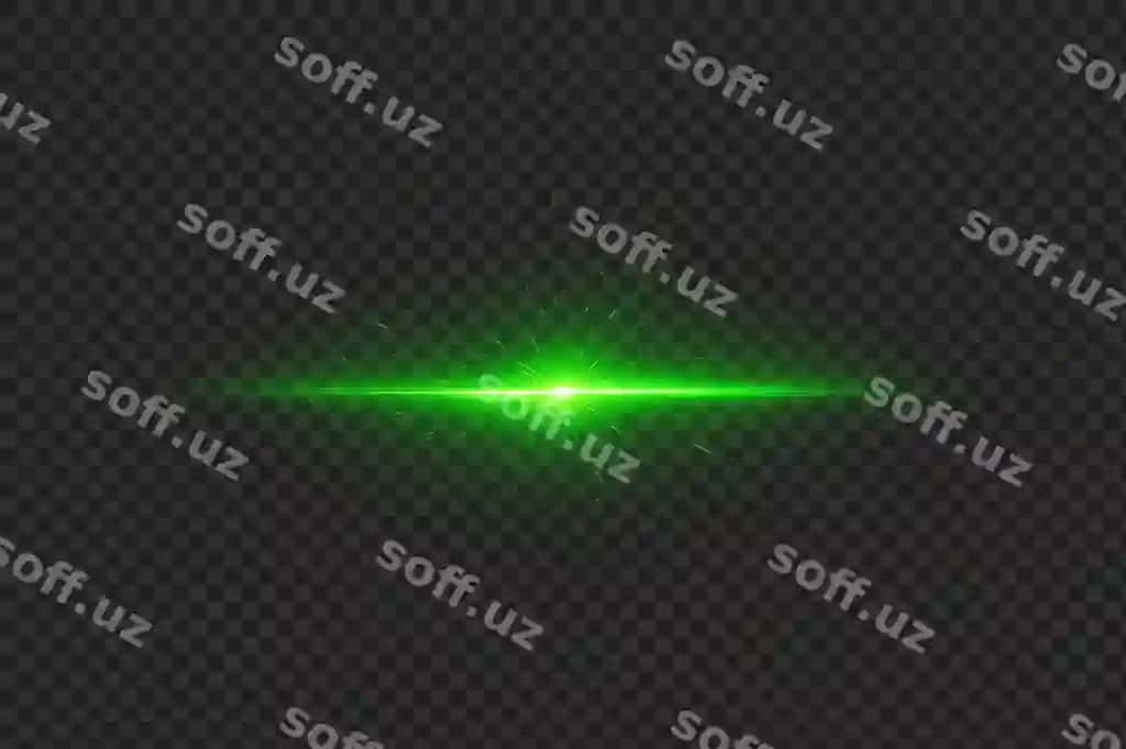 Yashil energiya to'qimi gorizontal flar yorqin shirinka yorqin effekt | Green energy blast glowing horizontal flare sparkle light effect
