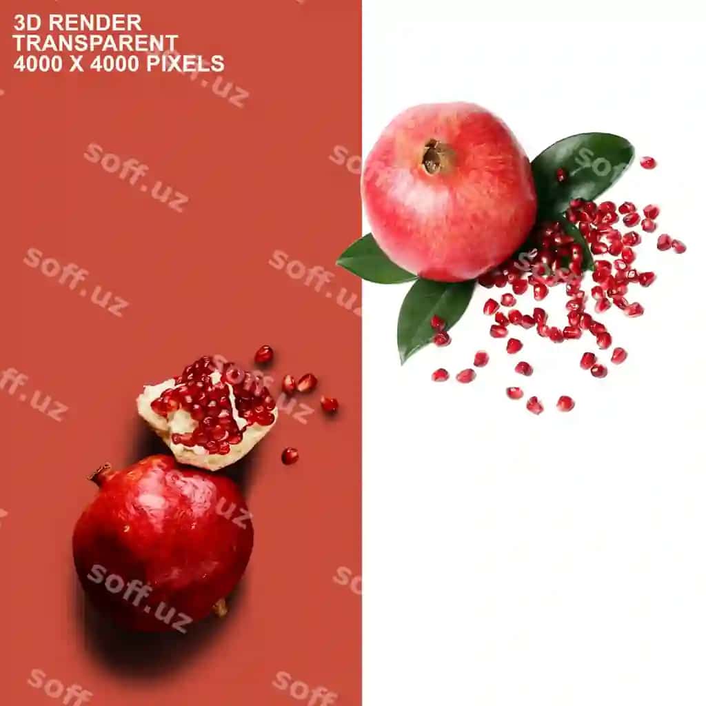 Anor suvi shaffof fonda | Pomegranate juice transparent background