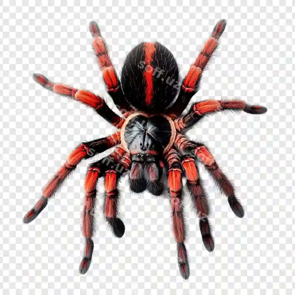 Qizil tarantula ayiq | Red tarantula spider 2