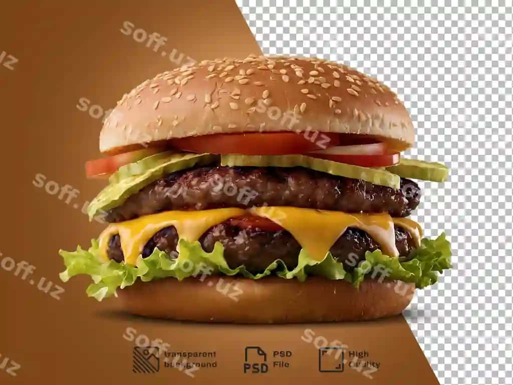 Hamburger shaffof orqa fonda | Hamburger transparent background
