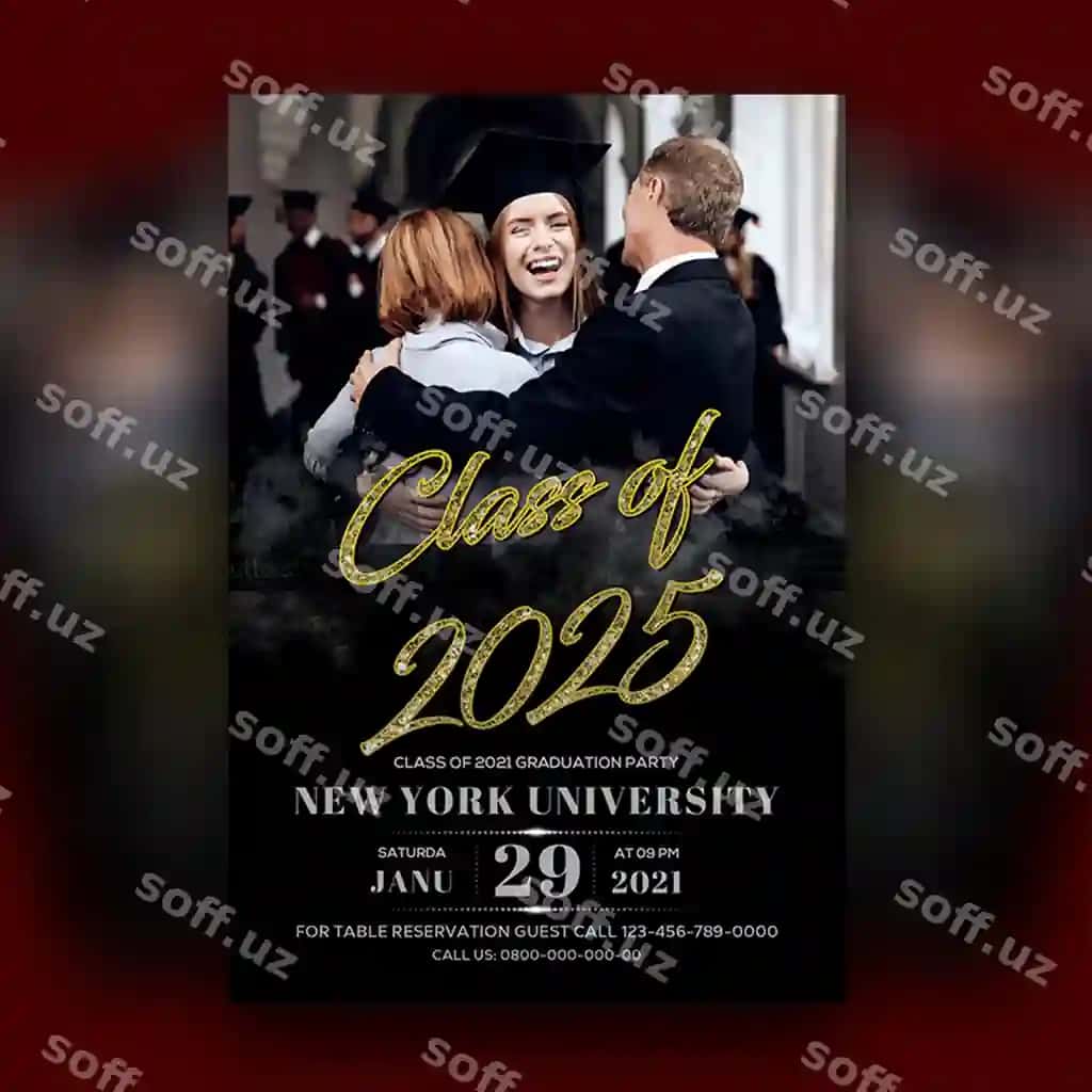 Bitirish taklifi | Graduation invitation