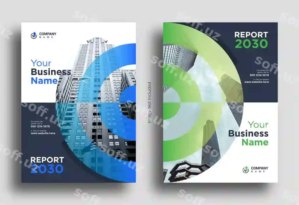 Yillik hisobot broshyur flyer dizayn shablon vektor leaflet prezentatsiya | Annual report brochure flyer design template vector leaflet presentation