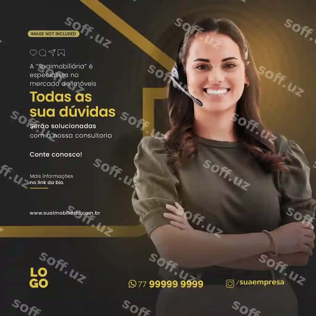 Ijtimoiy tarmoqlar ko'chmana mulk agenti | Social media imobiliria corretor de imovel
