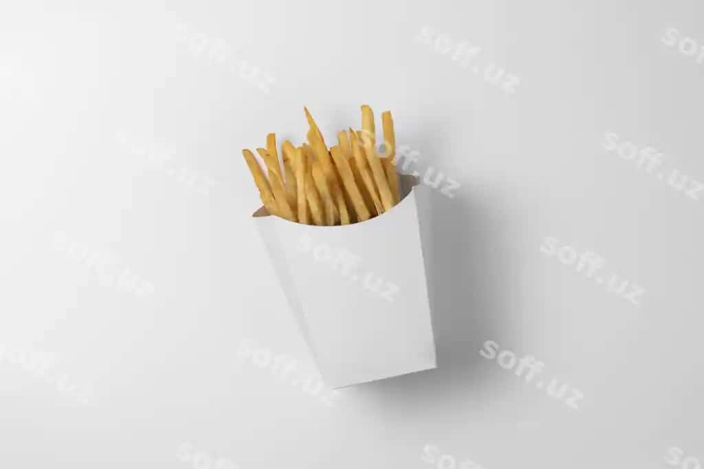Qutcha namuna dizayni fast food | Box mock up design fast food 2