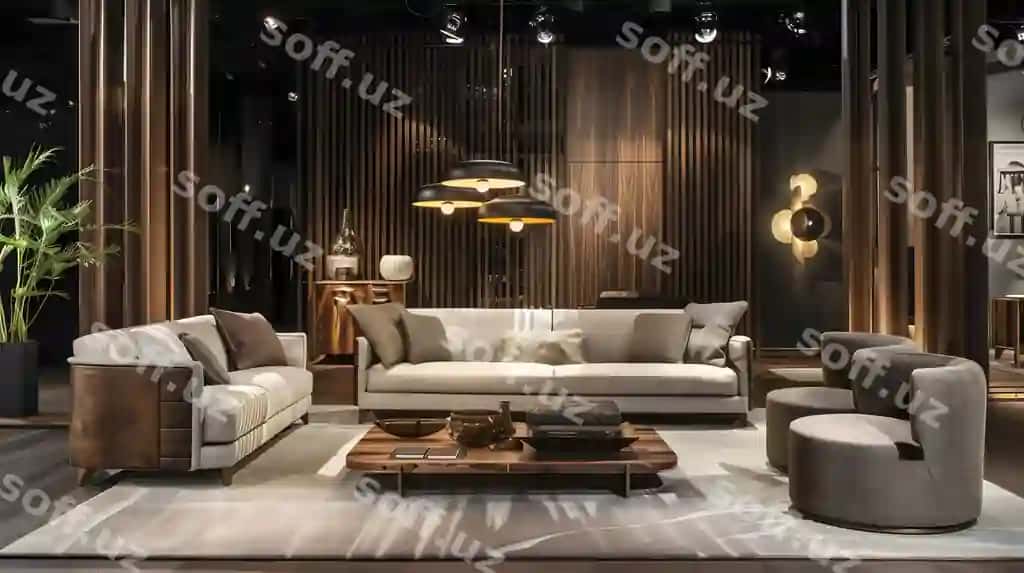 3d render ichki mehmonxona | 3d render interior living room