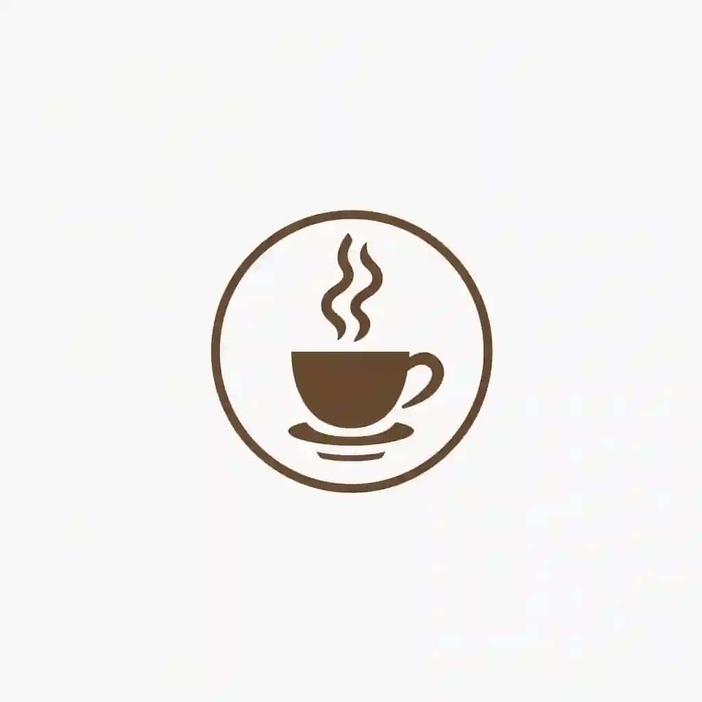 Zamonaviy Coffee Shop Logosi