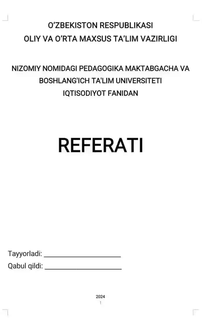 Refarat Axoli daromadini tartibga solish 3
