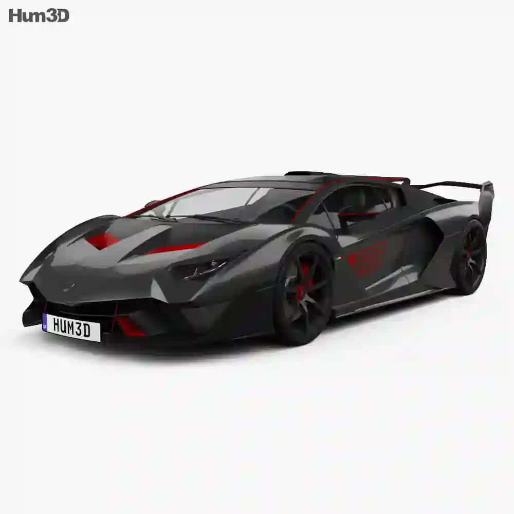 Lamborghini SC18 Alston 3D model