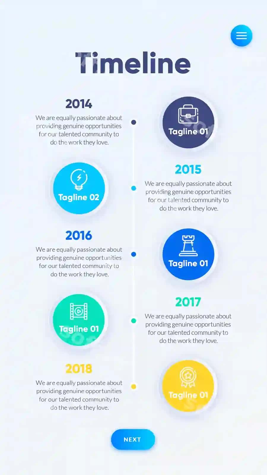 Vektor kasaba mutaxassis qadriyatlar infografikasi | Vector professional steps infographic 2