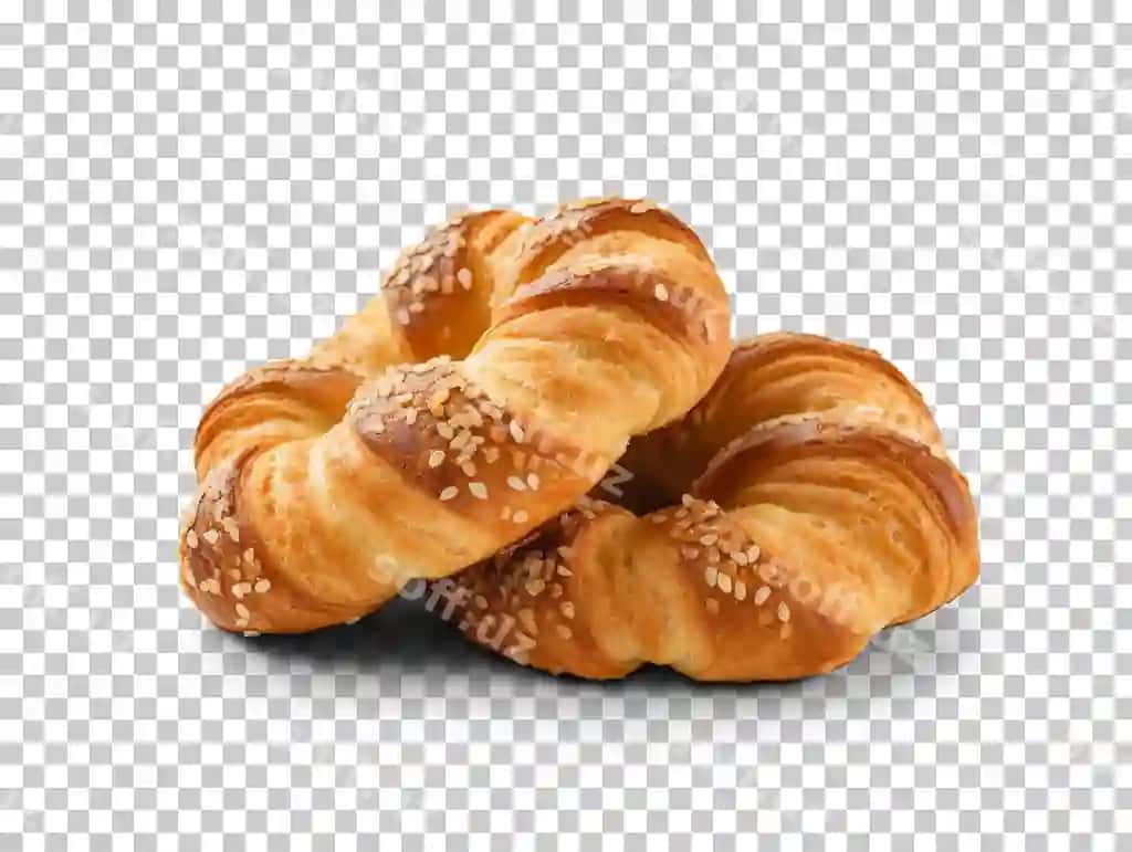 Bagel ajraltirilgan shaffof fonda png psd | Bagels isolated transparent background png psd