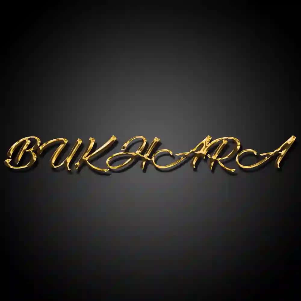 gold text