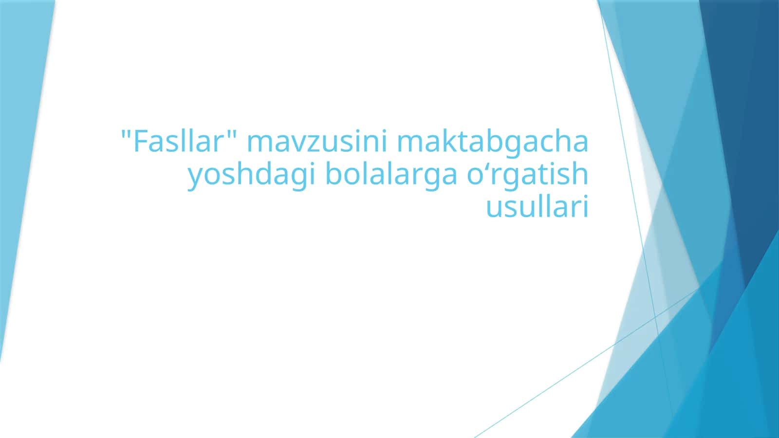 Fasllar