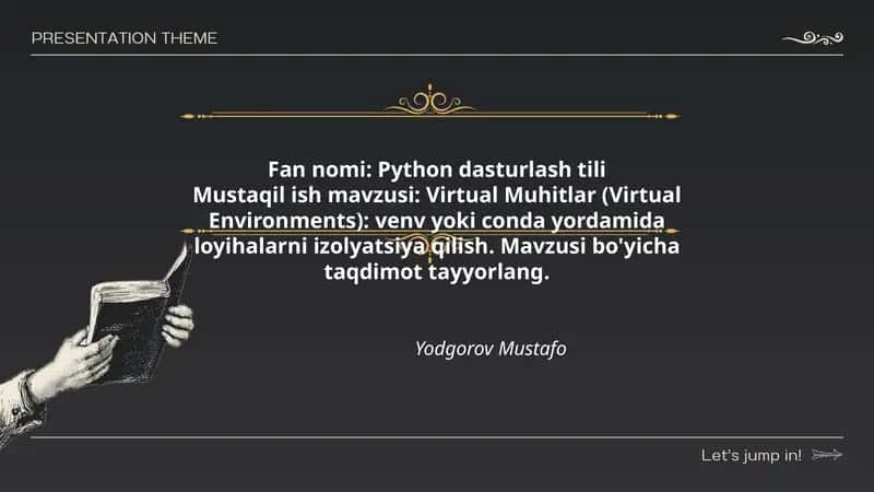 Python dasturlash tili